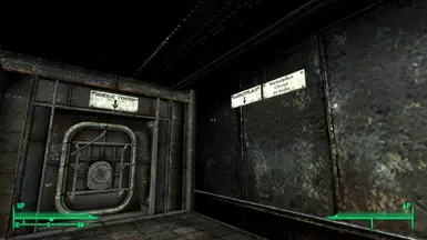 Floating signs pointing at a non-existant doorway when used with the Unofficial Patch