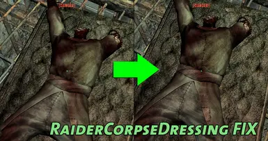 Raider Corpse Dressing Fix