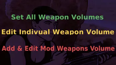 Set Weapon Volume (FOSE)