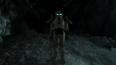 Front of armor during night
