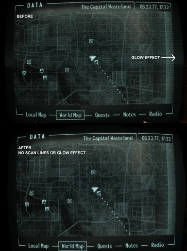 Original Pipboy Before and After