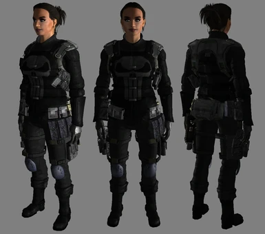 New Light Body Armor Model - FEMALE