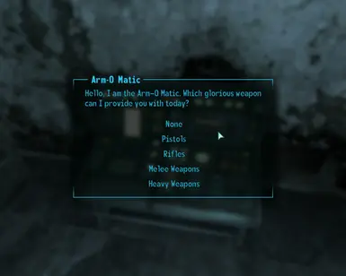 Main menu