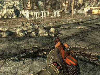 Red Tiger Combat Shotgun Retexture
