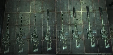 Sniper Rifle variants