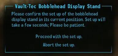 Set up confirmation