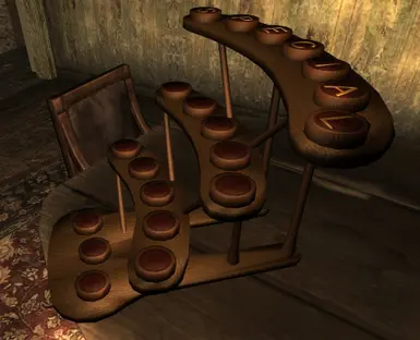 Placeable stand