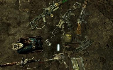 all unique weapons in fallout 3