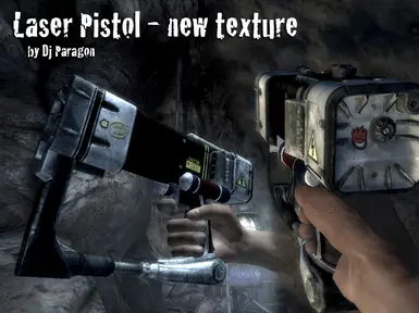 Laser Pistol reTextured