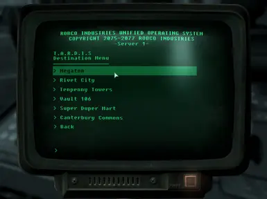 TARDIS Destination Terminal