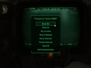 Communicator Menu