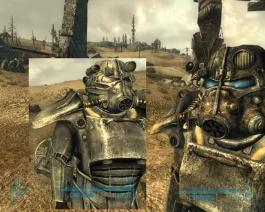 Rusty Power Armour texture with improved details at Fallout 3 Nexus ...