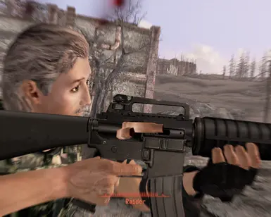 Shooting an AR 15 -20th Century Weapons Mod
