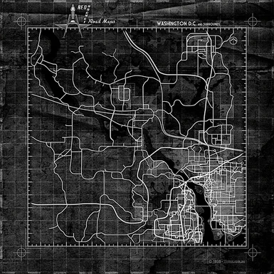 Alternate Monochrome Map