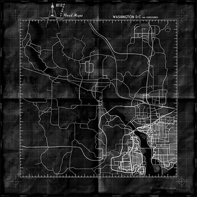 In-Game Map Monochrome