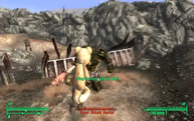 Dramatic entrance
