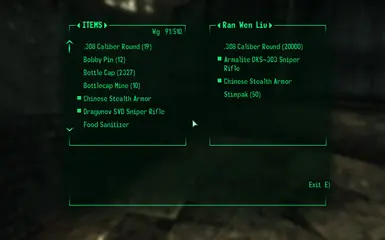 Her new inventory