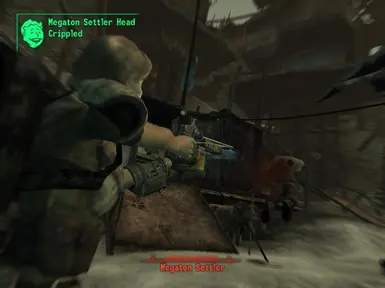 Paralyzing dart blast