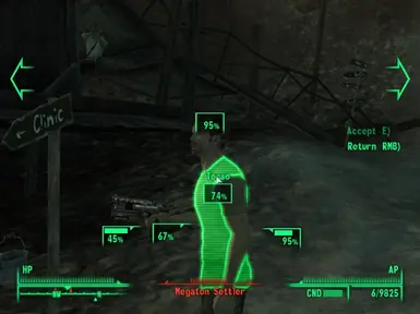 Limbs after paralyzing dart