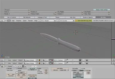 Knife blender