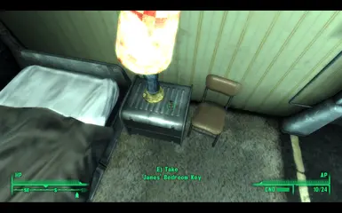 key to james bedroom