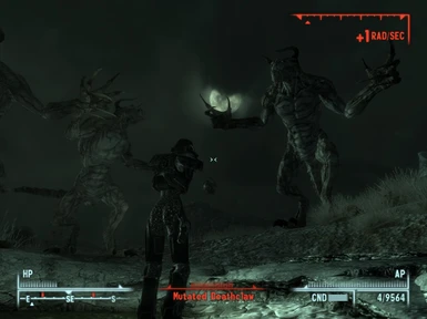 Fighting the Deathclaws