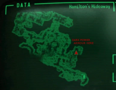 Map to Hamiltons Hideaway