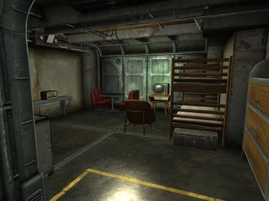 fallout shelter 3 wide living quarters