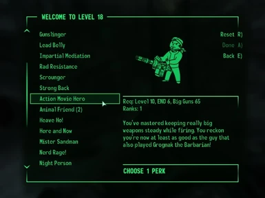 Fallout 3, Rejected Perks