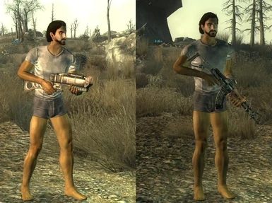 Weapon Idle - Before and After