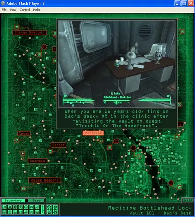 Fallout 3 Flash Map addon - ModDB