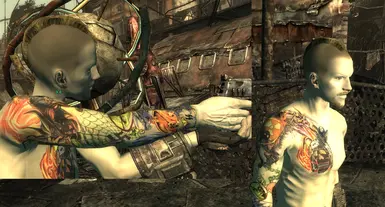 Jacksons Vanilla And Breezes Male Tattoos And Heads At Fallout 3 Nexus Mods And Community