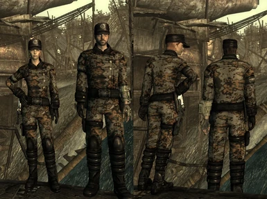 Enclave Officers Panzer Camo Uniforms