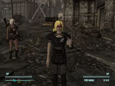 Ellie not thrilled at being stuck in Talon armor