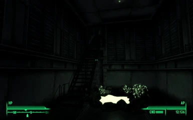 Vault 172 Vault Entrance Room Stairs down