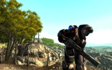 i like it - real power armor with nuclear plant