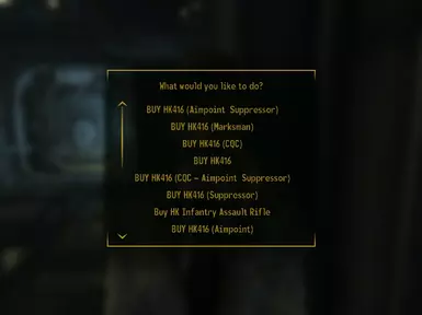 Weapons Buying