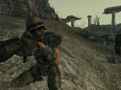 Combat helmet with mask