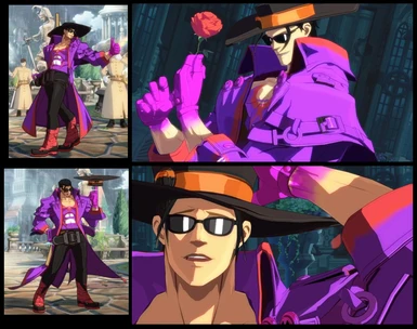 Johnny in Street Fighter FANG Color Texture