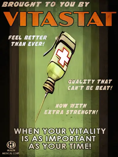 In-game poster