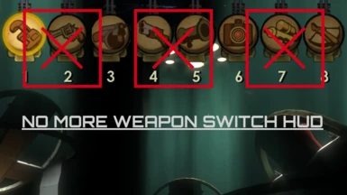Bioshock 1 And 2 - No More Weapon Switch HUD