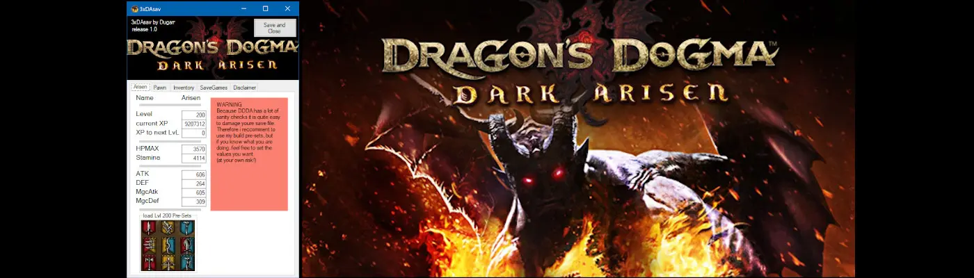 Switch Save Progression] - Dragon's Dogma Dark Arisen - Mods/Super St –   - Save Mods & Diablo 3 Mods