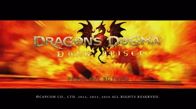 Dragons Dogma Edited Intro Cutscene (Press Start Screen)