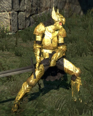 Gryphic Golden Knight