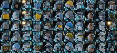 Powered Mk2 Helmets