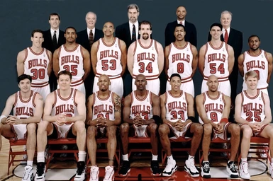 Chicago Bulls 72 10 Team Photo
