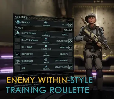 Enemy Within Style Training Roulette