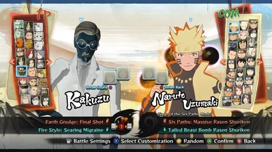 naruto ultimate ninja storm 4 mod characters