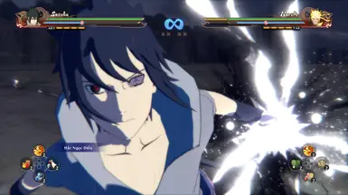 Sasuke remade the normal Sharingan into EMS