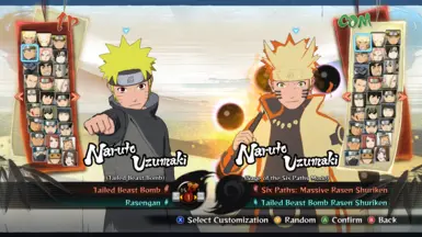 Naruto Drip and Sasuke EMS at Naruto Shippuden: Ultimate Ninja Storm 4 ...